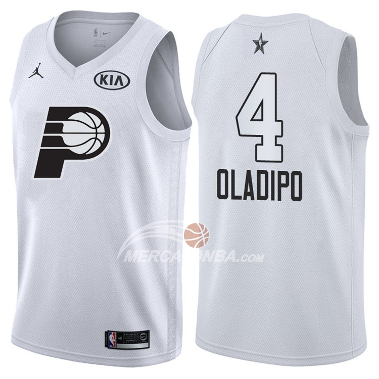 Maglia NBA Victor Oladipo All Star 2018 Indiana Pacers Bianco